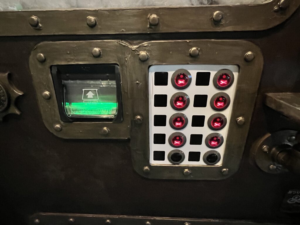 トランサイド珈琲【登戸】TRANSSIDE COFFEEの自動販売機のボタン