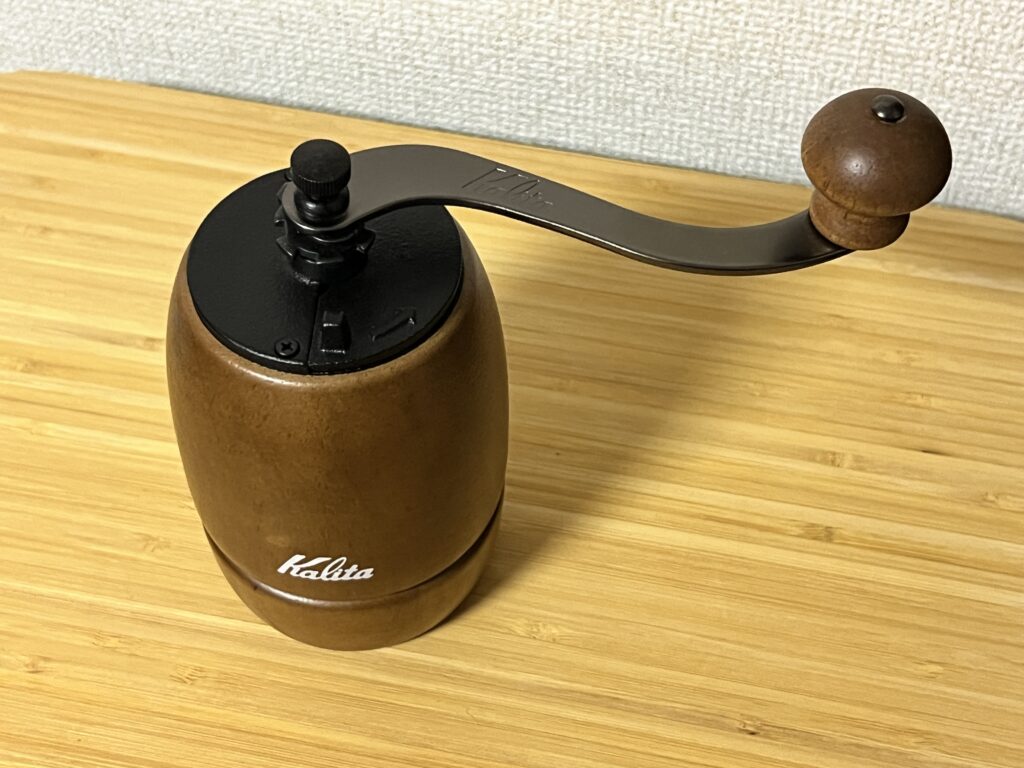 カリタ手動コーヒーミル KH-9（ブラウン）