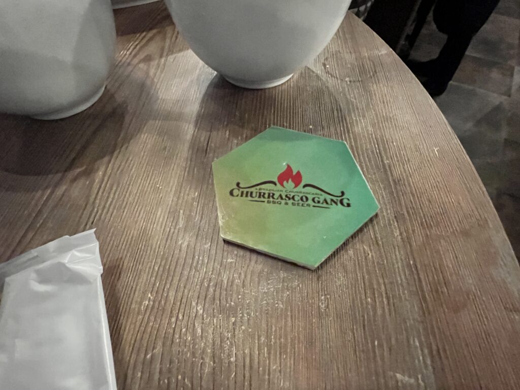 シュラスコギャング（CHURRASCO GANG）渋谷店のテーブル